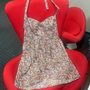 COPY - Victoria Secret Mod Internnational Paisley tiered sweet heart neck halte…